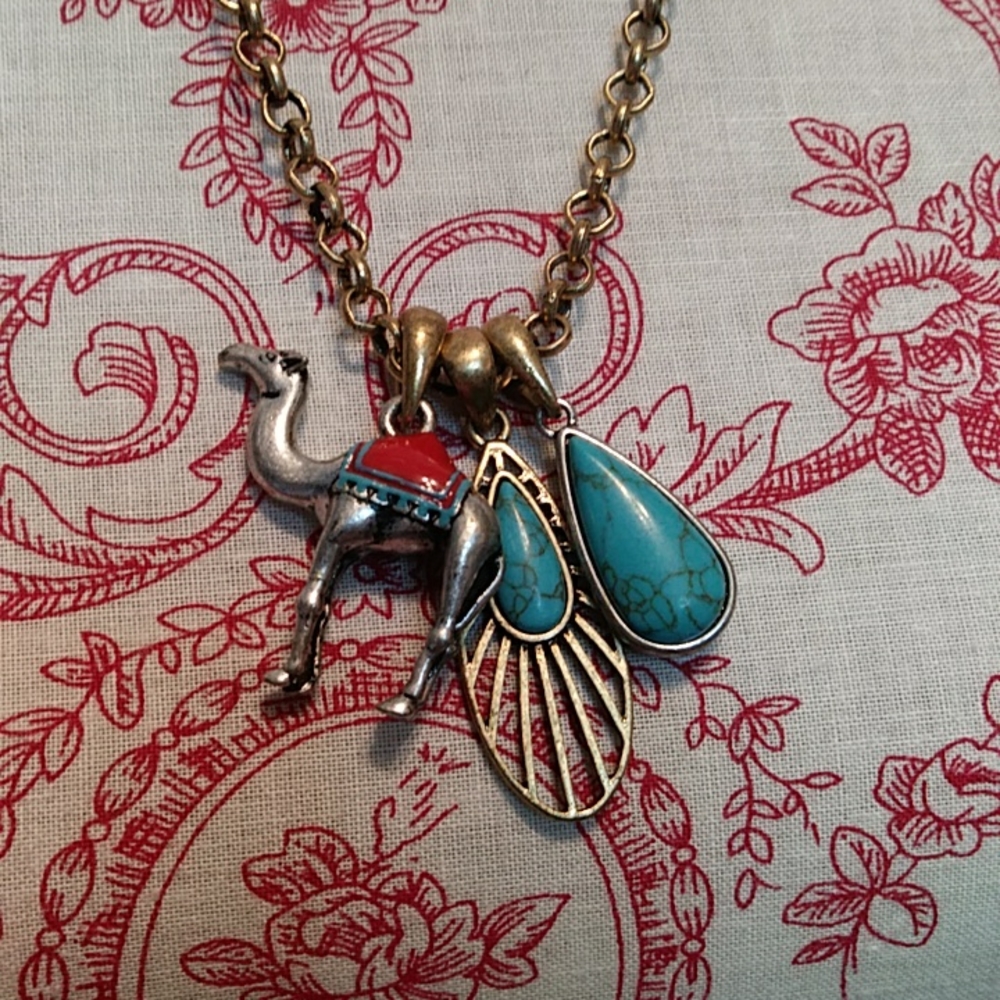 🍀Lucky Brand charm necklace